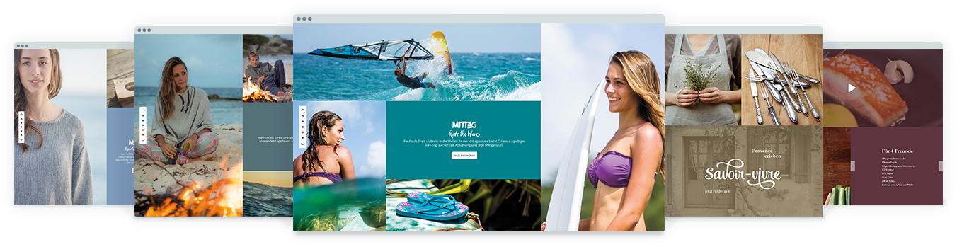 Shopware Einkaufswelten